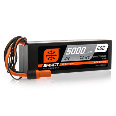 Spektrum SPMX-1035 Smart 5000mAh 4S 50C IC5 LiPo Battery Powerstage Bundle with S100 Charger